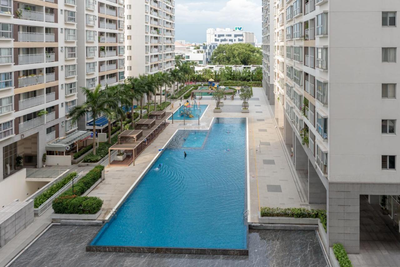 Scenic Valley Serviced Apartment Ho Chi Minh-staden Exteriör bild