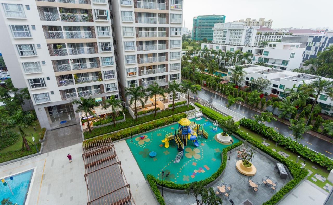 Scenic Valley Serviced Apartment Ho Chi Minh-staden Exteriör bild