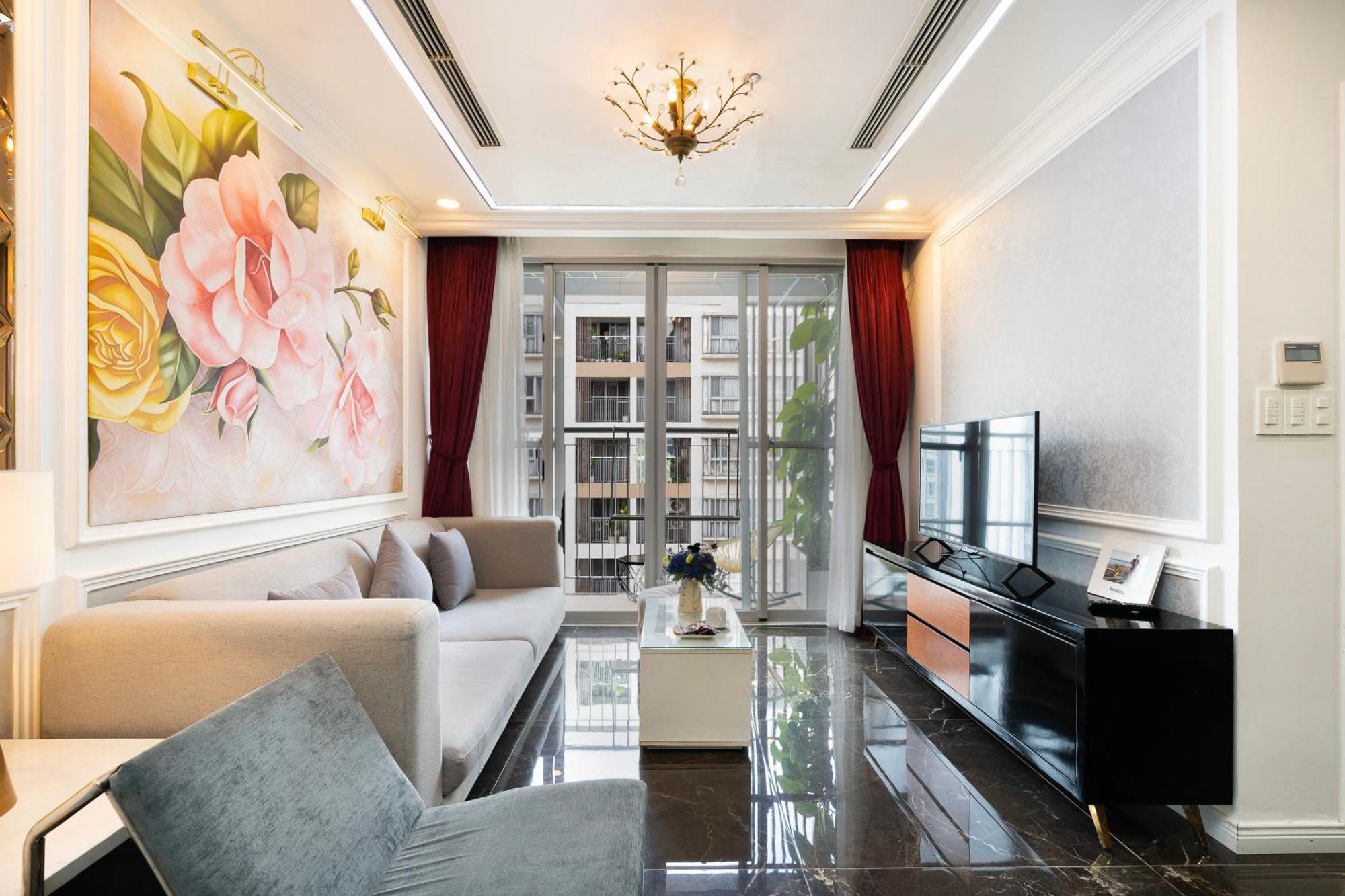 Scenic Valley Serviced Apartment Ho Chi Minh-staden Exteriör bild