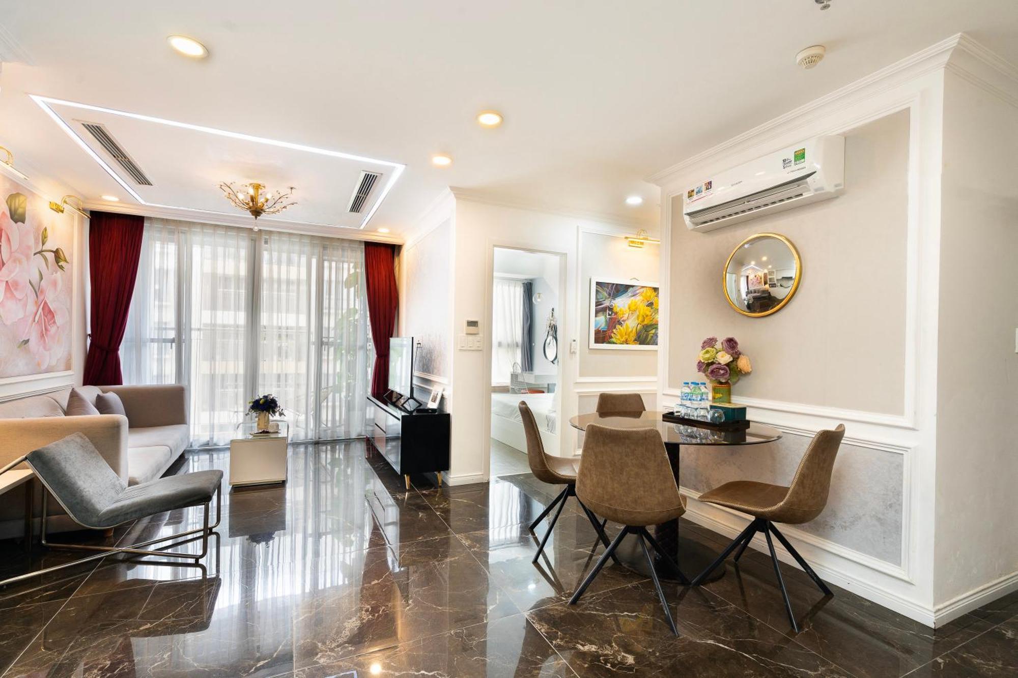 Scenic Valley Serviced Apartment Ho Chi Minh-staden Exteriör bild