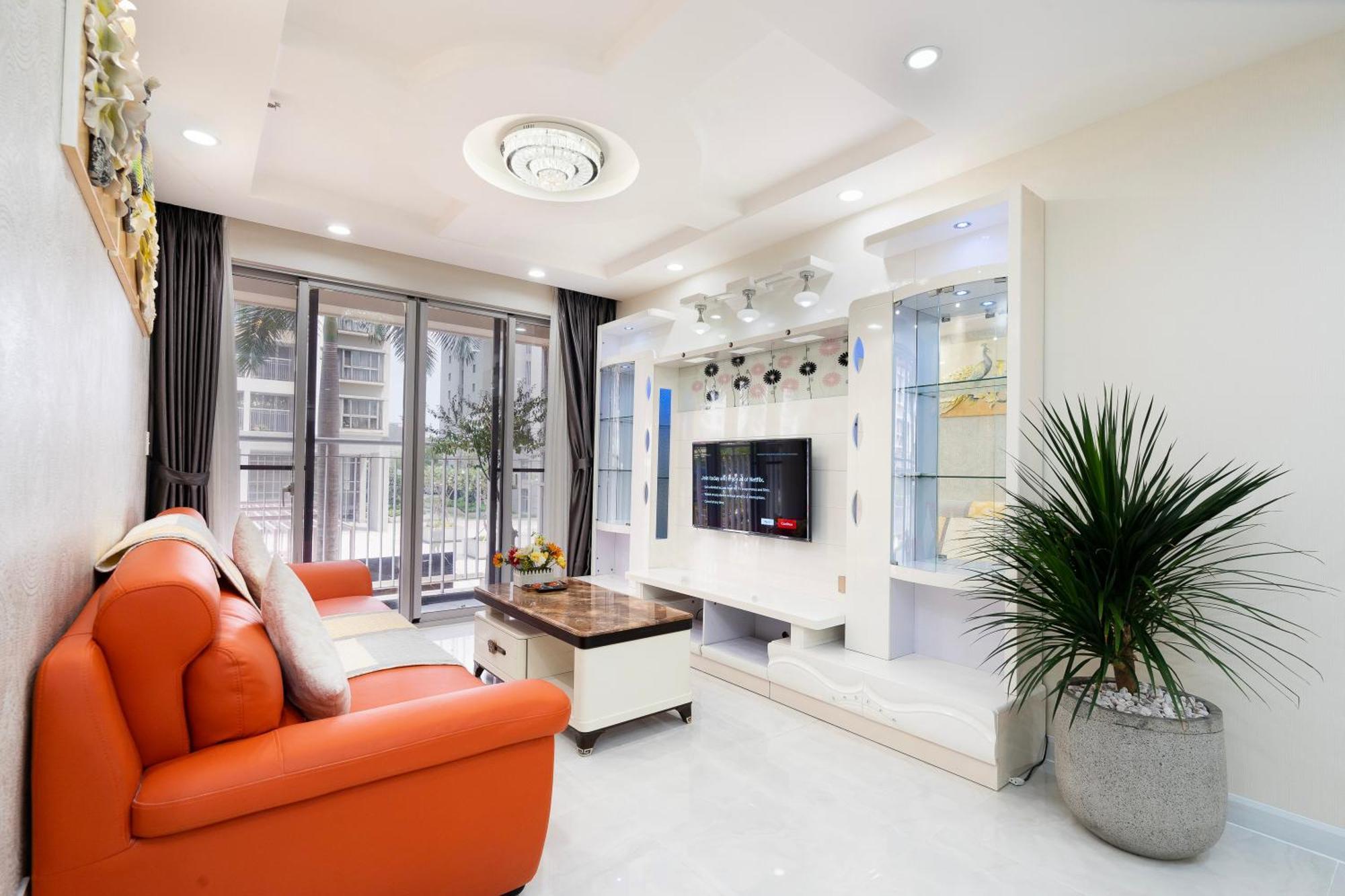 Scenic Valley Serviced Apartment Ho Chi Minh-staden Exteriör bild